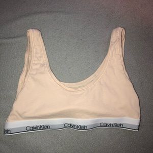 Calvin Klein Cream Bralette